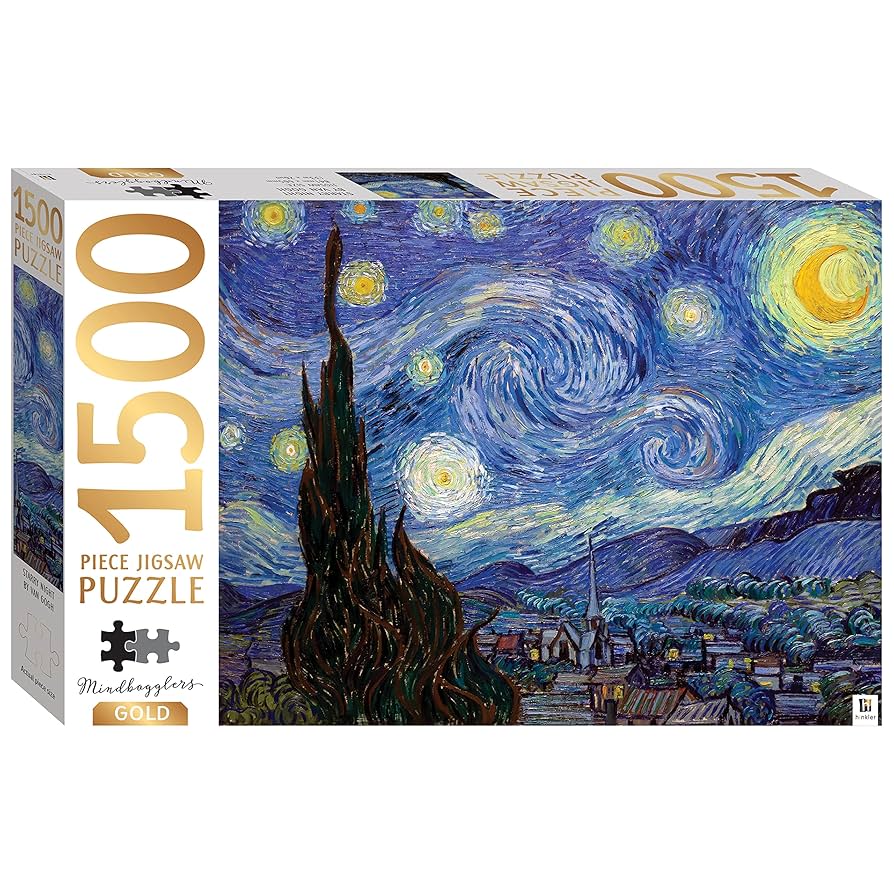 Amazon.com: Mindbogglers Gold 1500-Piece Jigsaw Puzzle